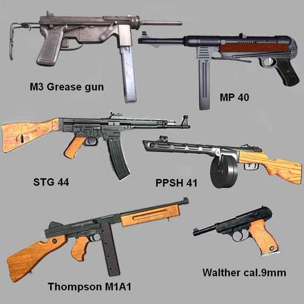 weapons ww2 german 3ds - Weapons of WW2 by Sandu_Bublic